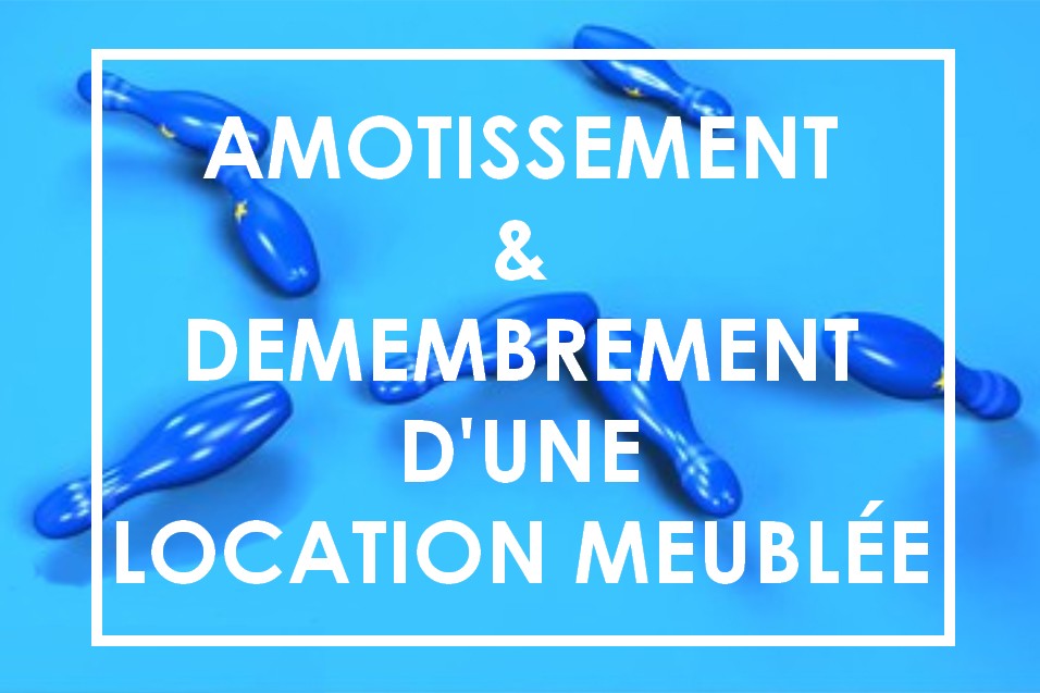 Amortissement et démembrement d'une location meublée
