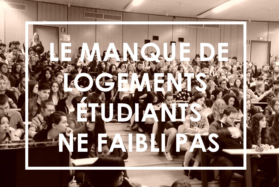 manque de logements étudiants